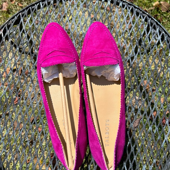 Talbots Purple Flats - Picture 3 of 9